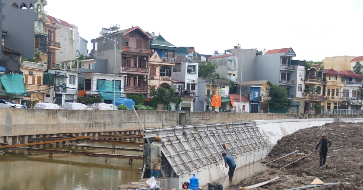 Sau hơn một thập kỷ dở dang, dự án kênh La Khê tăng tốc về đích