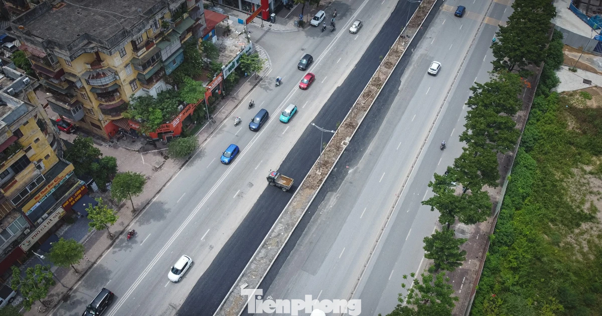Tháo dỡ rào chắn, đường Võ Chí Công khẩn trương hoàn trả mặt bằng