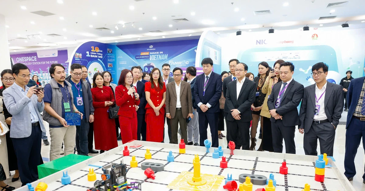 Khai trương Hệ sinh thái STEM Quốc gia, tôn vinh giải đấu STEM, Robotics