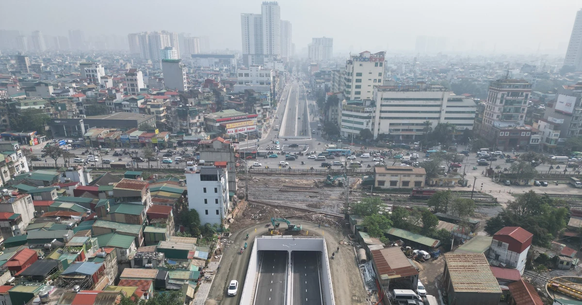 Hầm chui 780 tỷ đồng ở Hà Nội chạy nước rút về đích