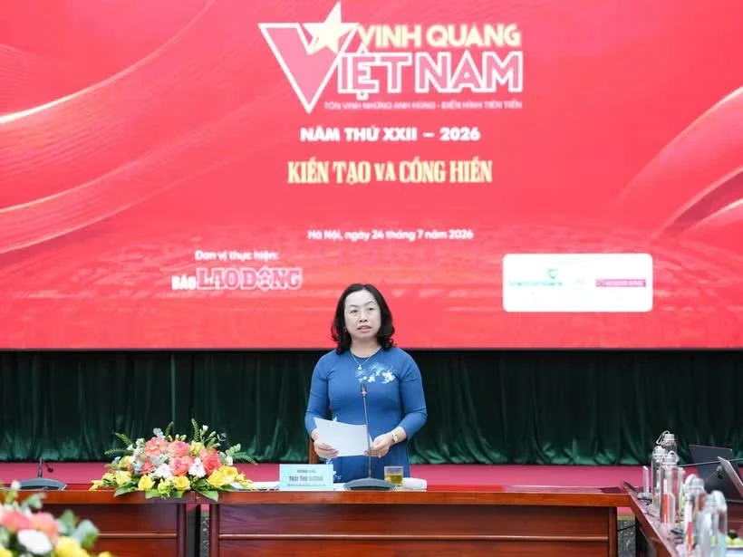 Vinh quang Việt Nam 2026: Tôn vinh 13 tập thể, cá nhân truyền cảm hứng