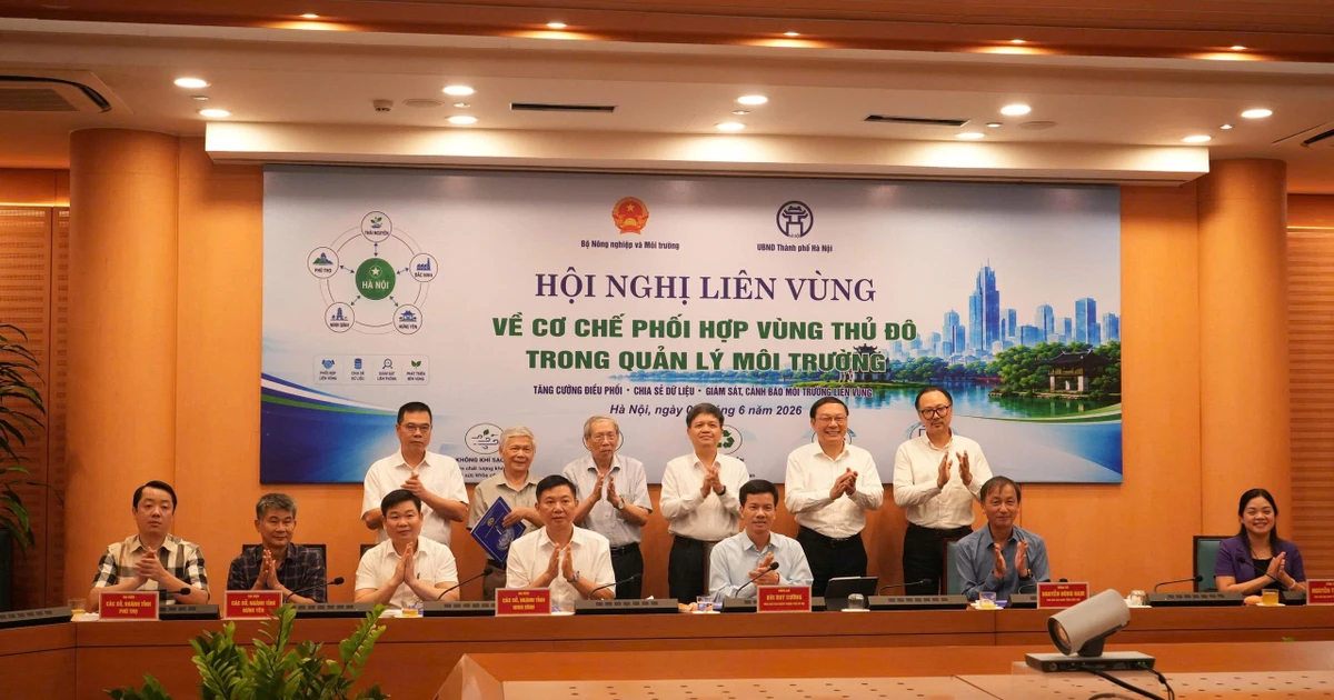 Hà Nội liên kết 5 tỉnh, thiết lập cơ chế gỡ 'nút thắt' ô nhiễm liên vùng