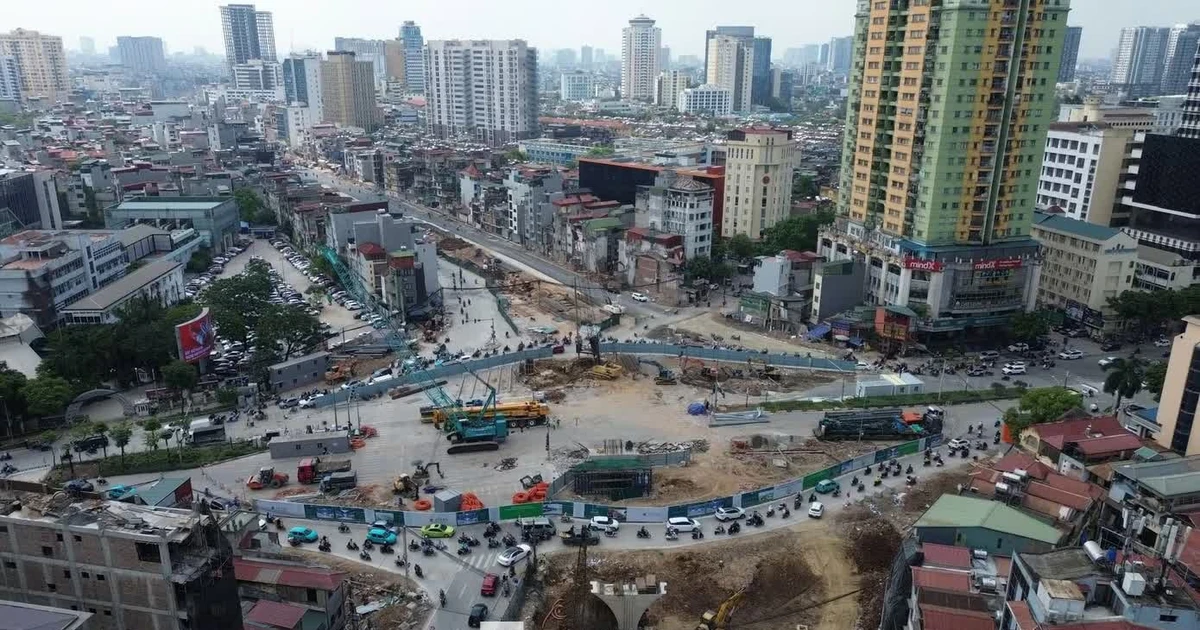 Hà Nội điều chỉnh giao thông nút Láng Hạ - Giảng Võ từ ngày 12/6