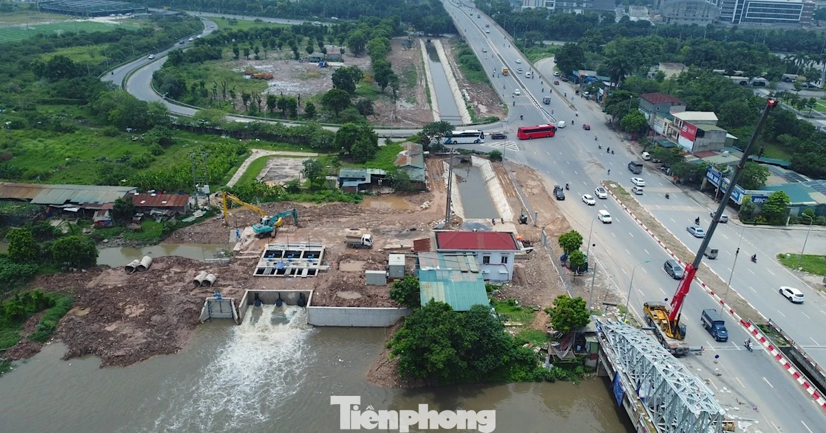 Hà Nội đẩy nhanh tiến độ 12 dự án thoát nước