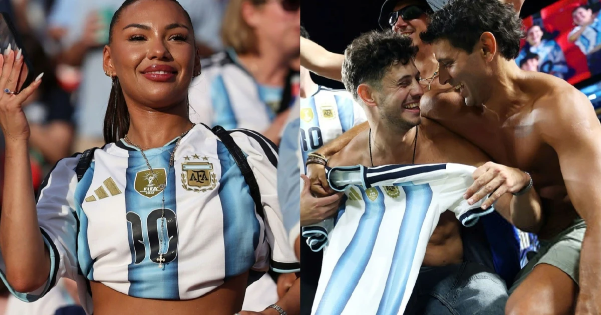 Cảnh tượng vợ Messi và biển người vỡ òa