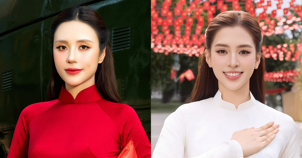 Hoa hậu, á hậu diện áo dài kỷ niệm 51 năm ngày Giải phóng miền Nam, thống nhất đất nước