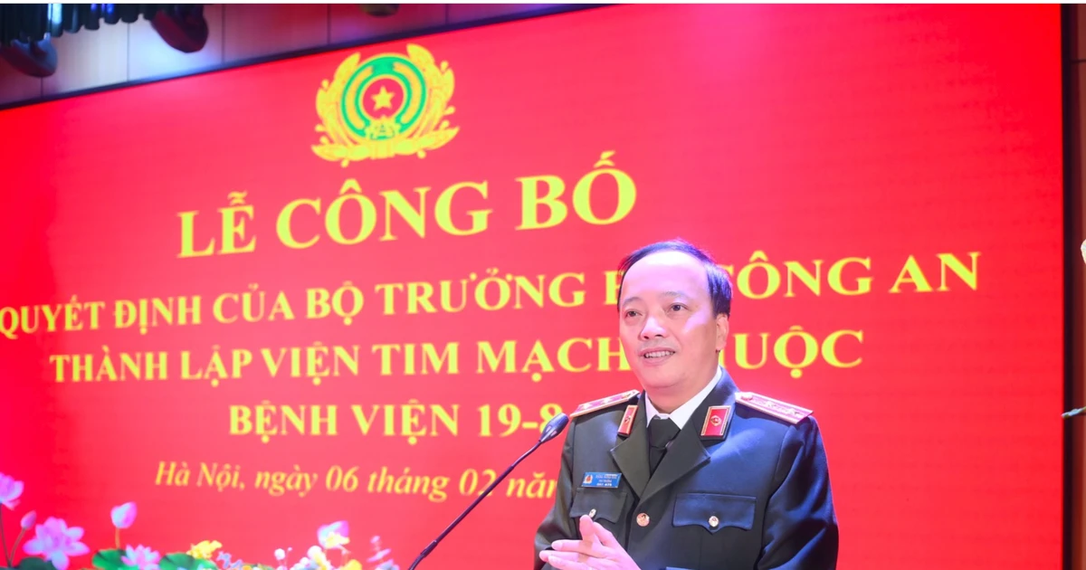 Bộ Công an thành lập Viện Tim mạch thuộc Bệnh viện 19/8