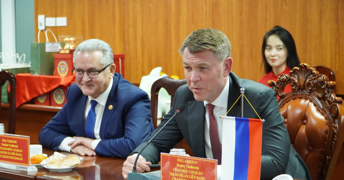 Cơ quan Thi hành án Liên bang Nga chia sẻ kinh nghiệm với Thi hành án dân sự TPHCM