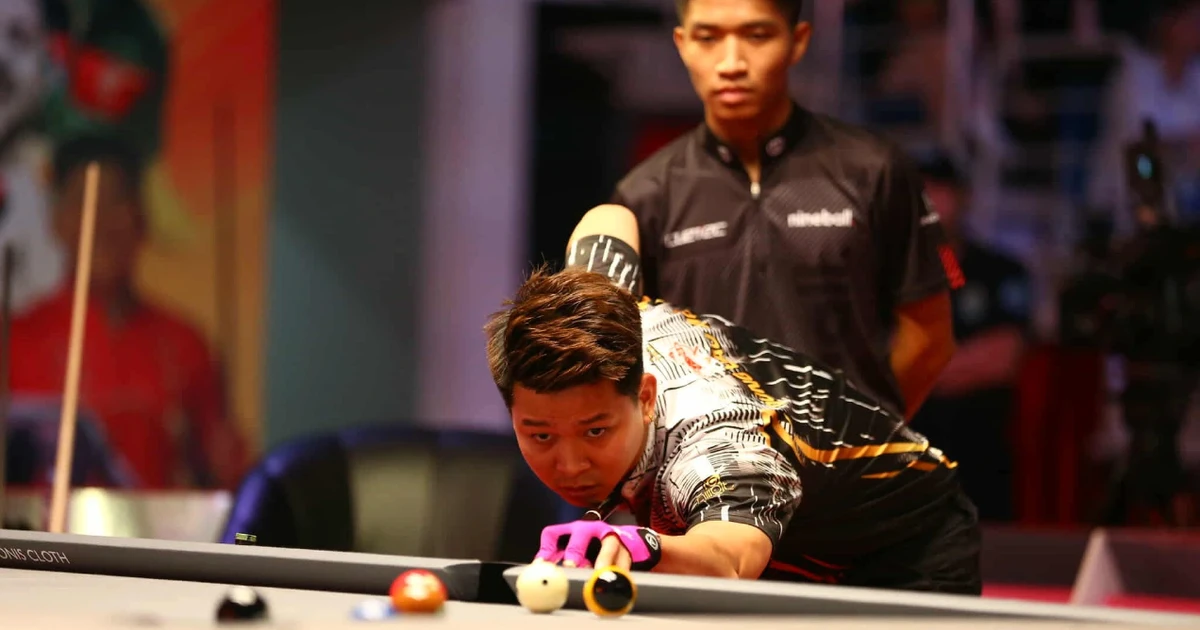 Dương Quốc Hoàng dừng chân, lộ diện cơ thủ duy nhất của Việt Nam lọt vào vòng 16 giải pool 9 bóng Hà Nội