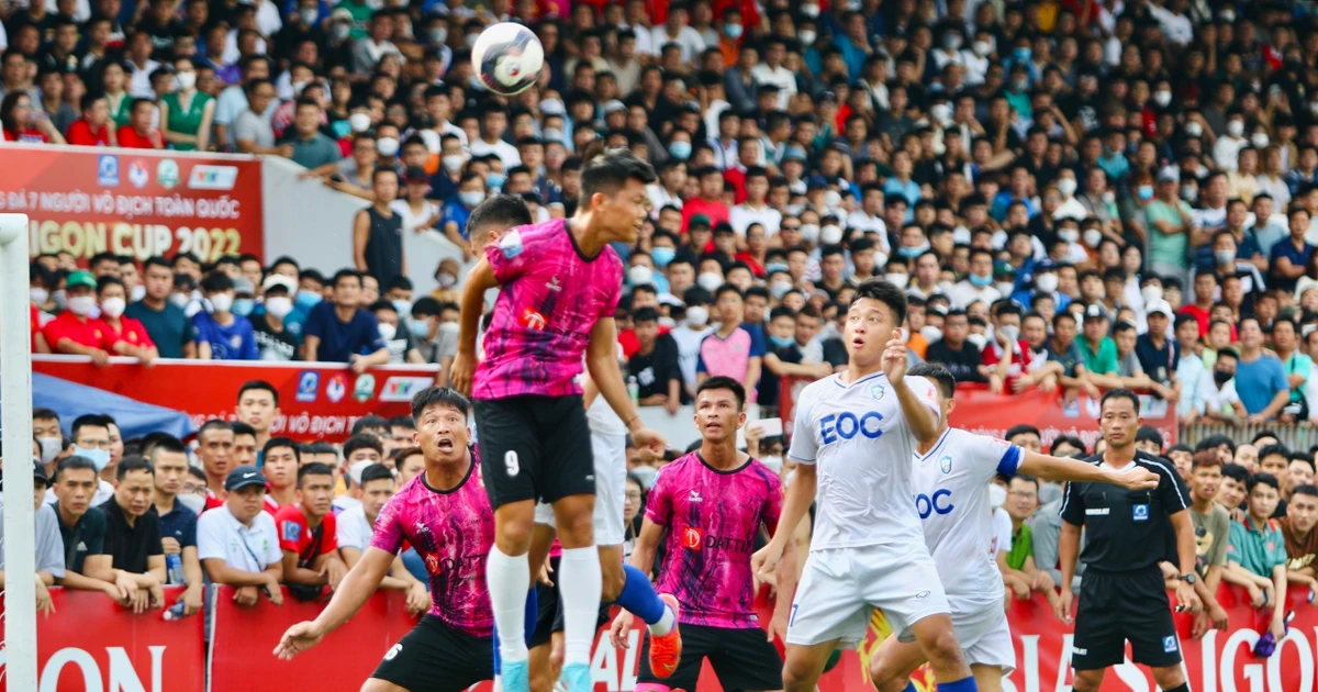 Khởi tranh Cúp bóng đá 7 người quốc gia 2025