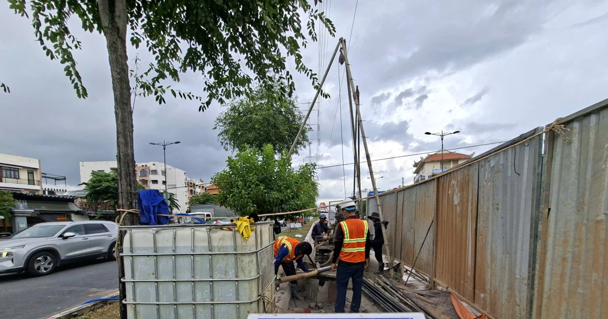 Khoan sâu 40m, chuẩn bị khởi công tuyến metro kết nối sân bay Tân Sơn Nhất