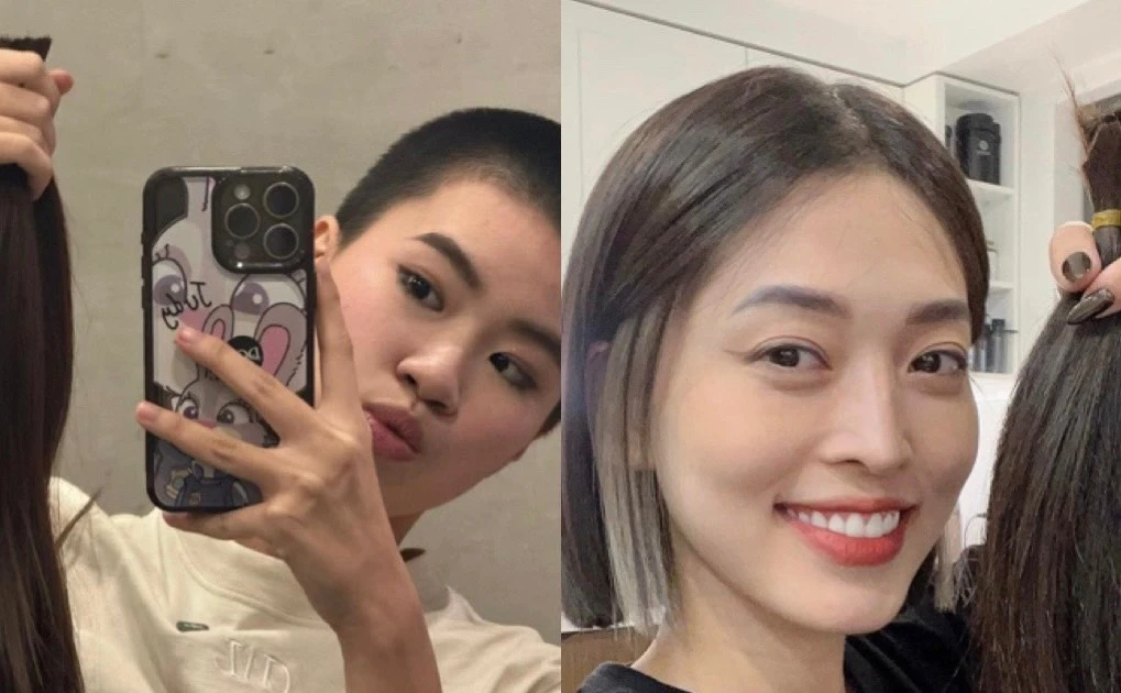 Rapper Pháo cùng nhiều sao Việt hiến tặng tóc vì lý do vô cùng ý nghĩa