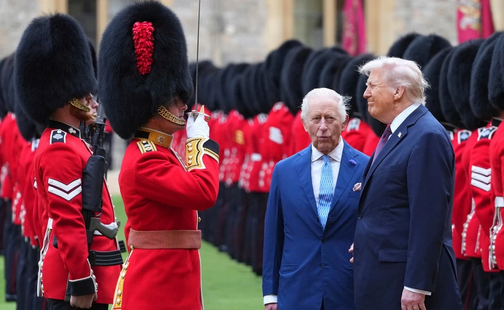Vua Charles III đón Tổng thống Mỹ Trump bằng cỗ xe đặc biệt