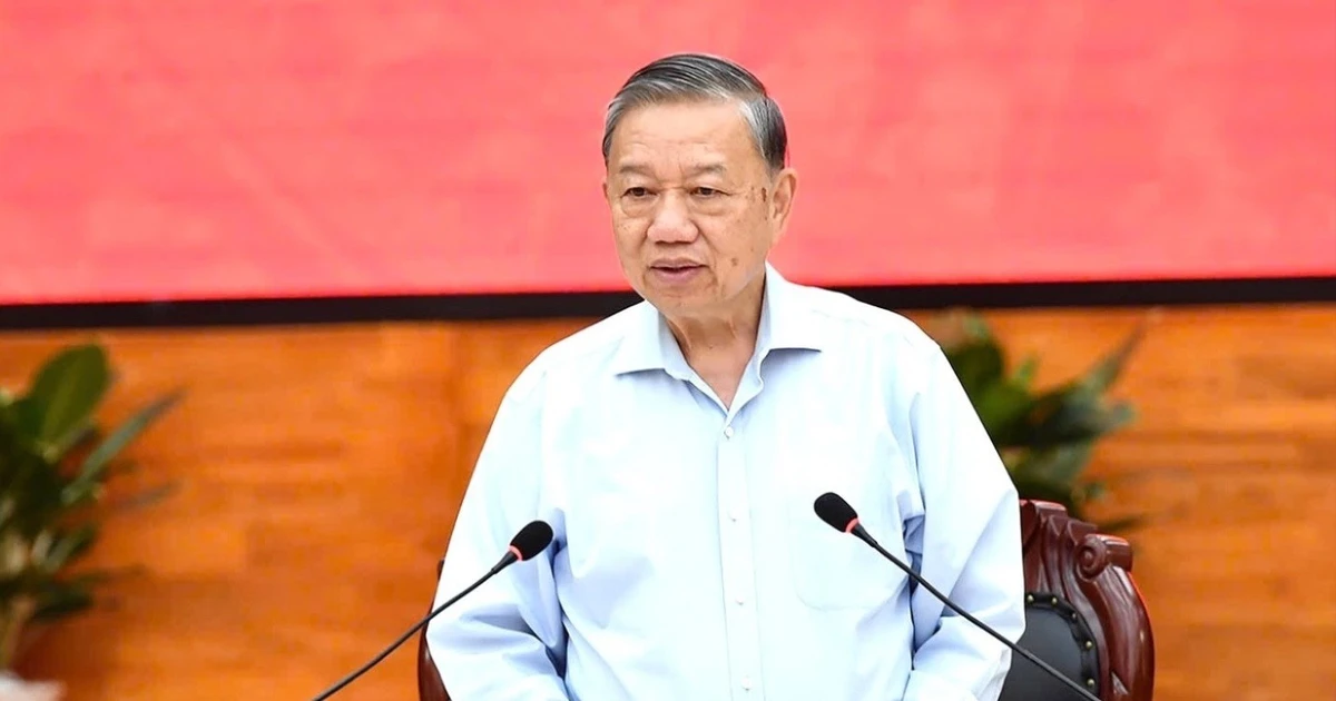 Tổng Bí thư: An Giang phải tạo đột phá mới, khẳng định vai trò cực tăng trưởng của ĐBSCL