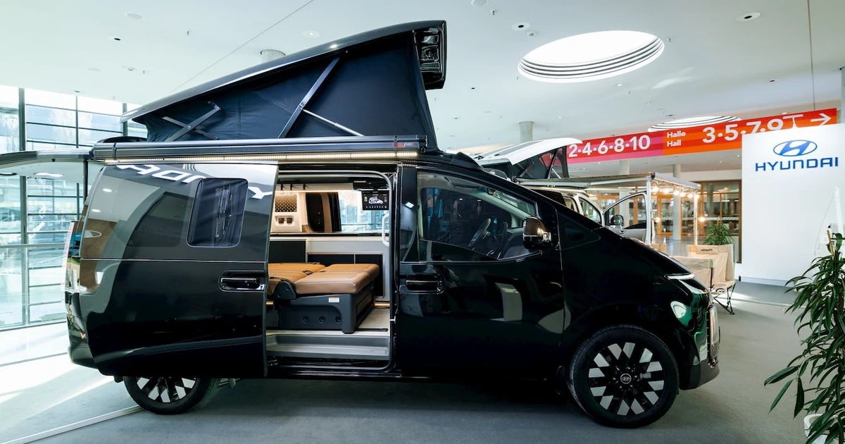 Hyundai ra mắt ‘nhà di động’ có pin năng lượng mặt trời