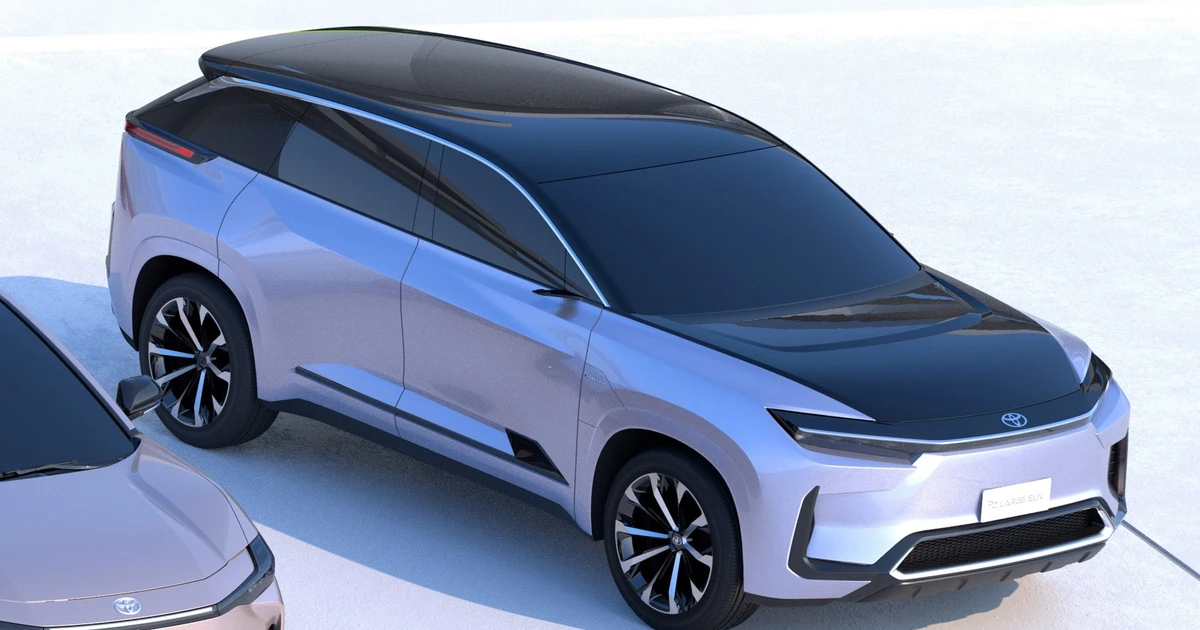Toyota sắp ra mắt SUV điện 7 chỗ