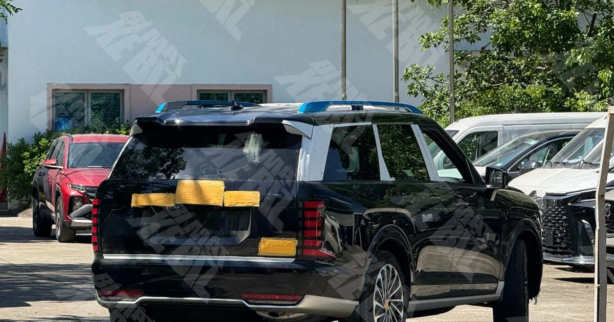 Hyundai Palisade đời mới xuất hiện ở Hà Nội
