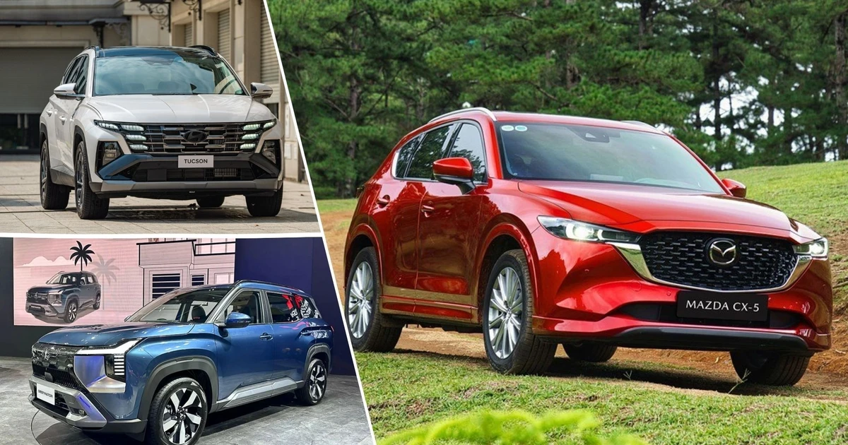 Loạt SUV cỡ C đua giảm giá: Mazda CX-5 giá ngang xe hạng dưới