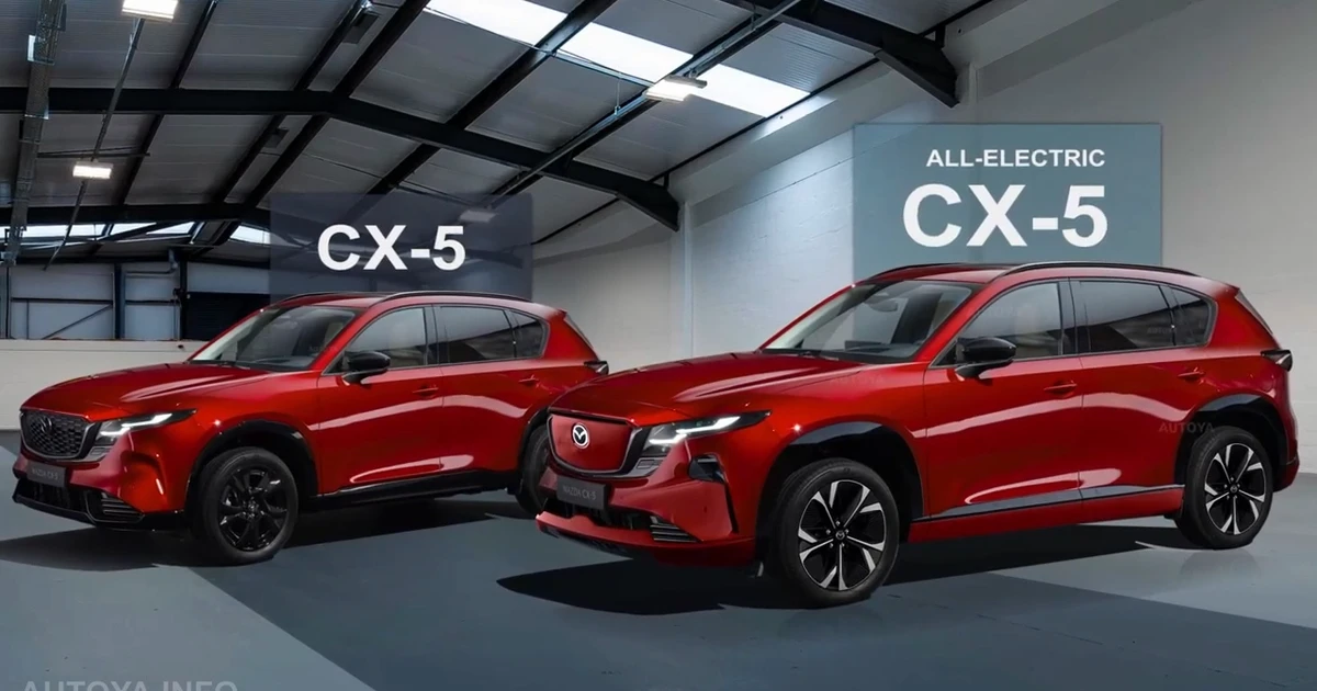 Xem trước thiết kế Mazda CX-5 bản thuần điện