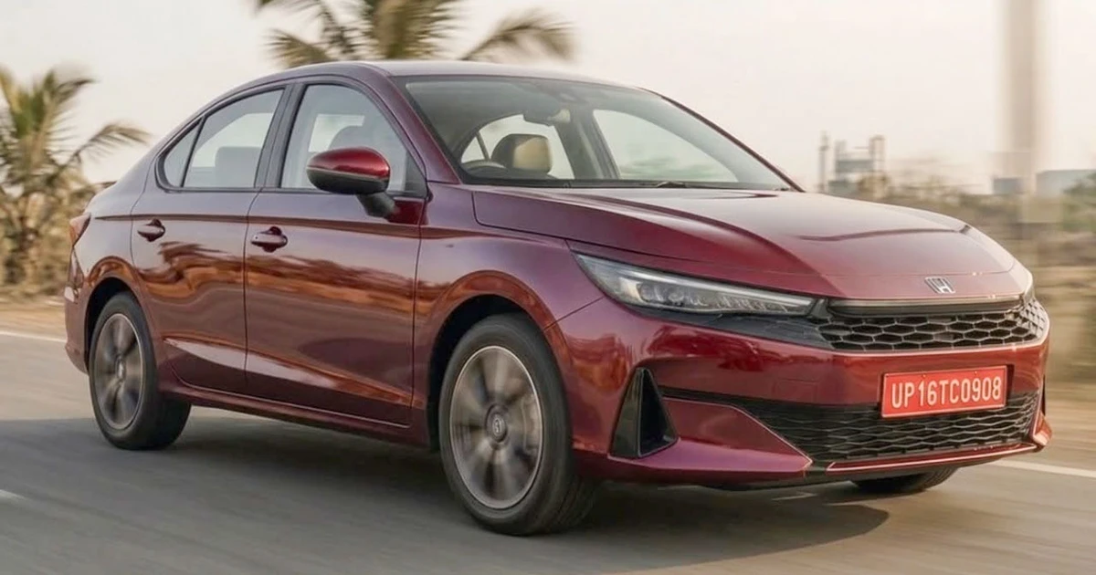 Honda City bản mới lộ diện