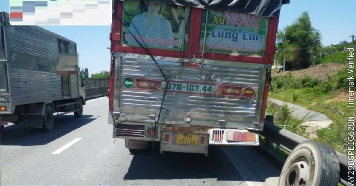 CSGT cảnh báo nổ lốp xe do nắng nóng gay gắt trên cao tốc