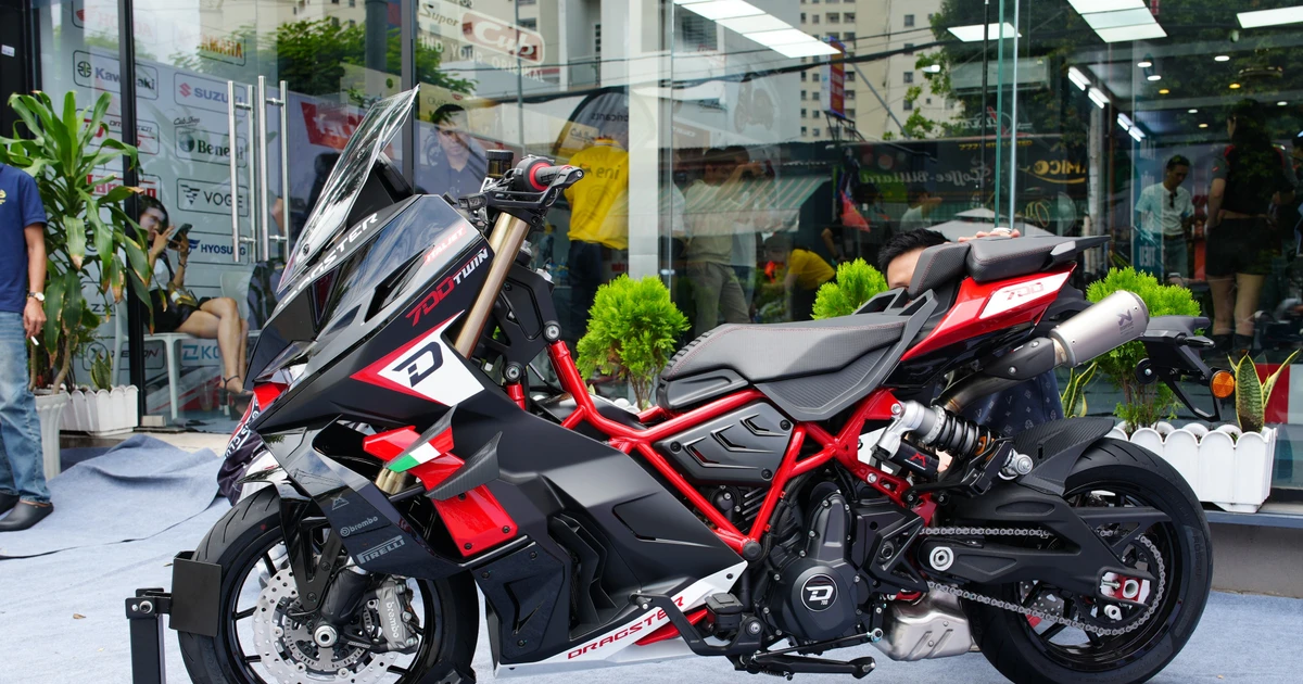 Siêu mô tô Italjet Dragster 700 đầu tiên về Việt Nam, giá ngang ô tô cỡ nhỏ