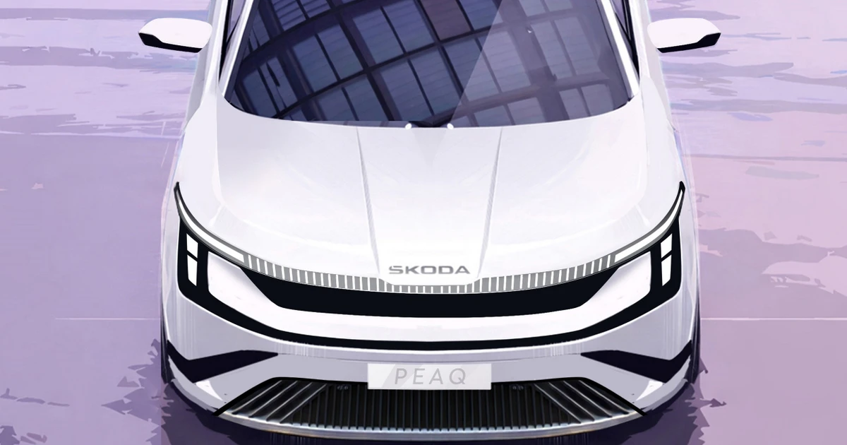 Xem trước thiết kế xe điện 7 chỗ của Skoda