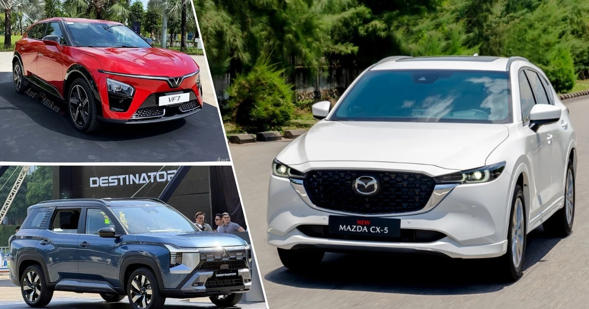 Hai mẫu SUV hạng C bất ngờ vượt doanh số Mazda CX-5