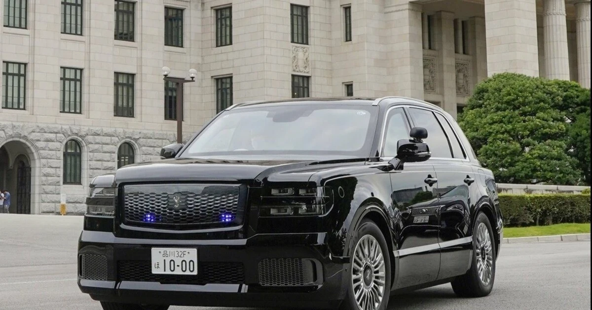 SUV siêu sang của Toyota trở thành xe công vụ mới của Thủ tướng Nhật Bản