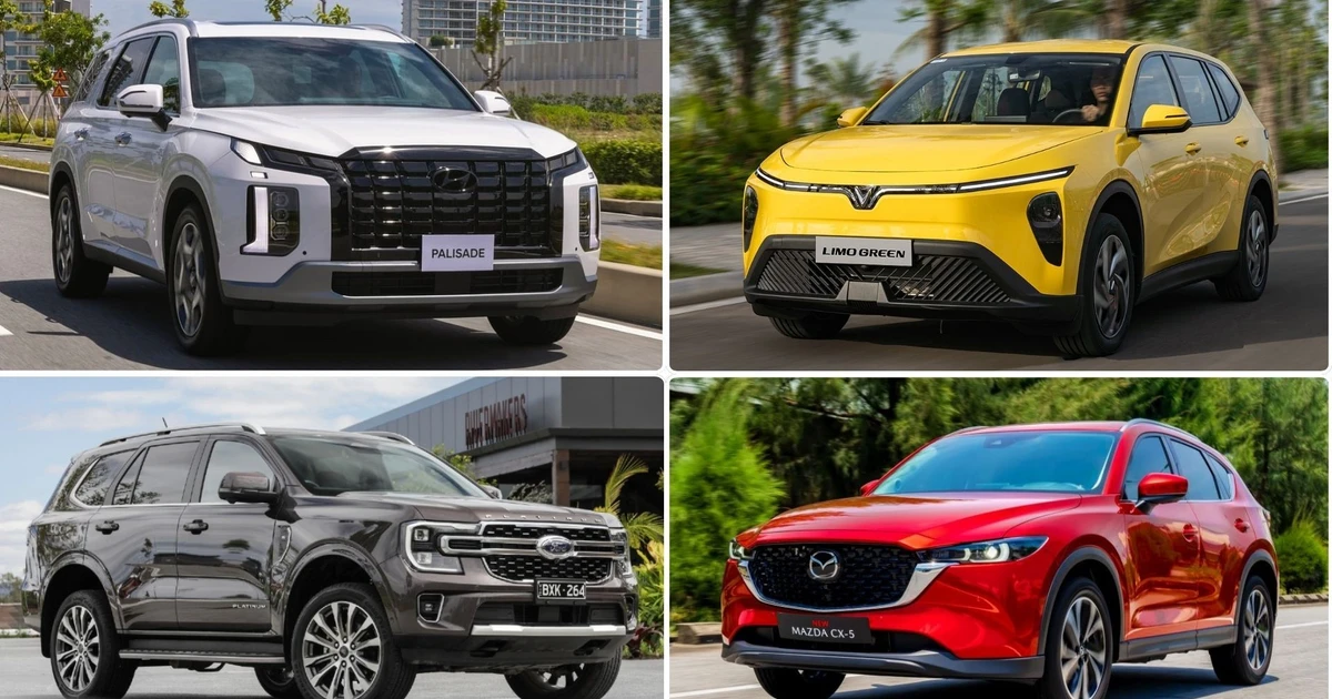 Ô tô bán chạy nhất theo phân khúc quý I năm 2026