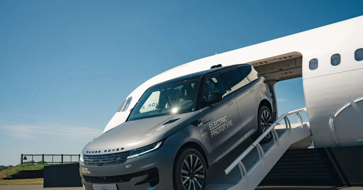 Xem trước Range Rover phiên bản thuần điện sắp ra mắt