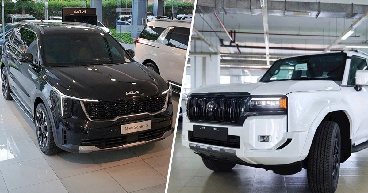 10 mẫu ô tô bán ít nhất thị trường Việt Nam tháng 2