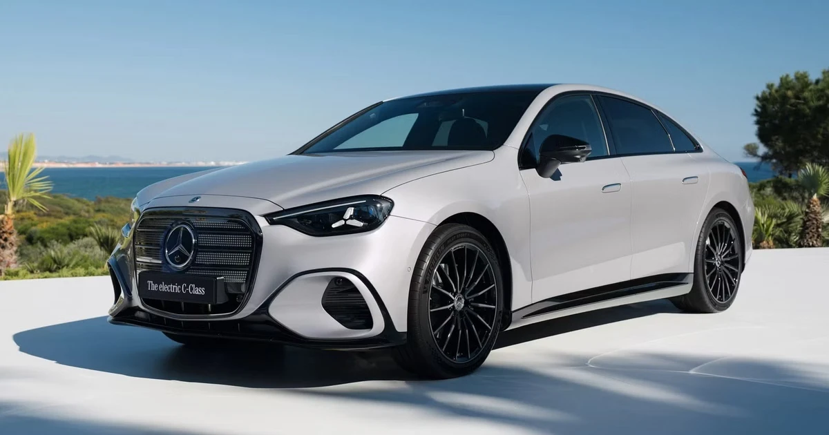 Chi tiết Mercedes-Benz C-Class bản thuần điện mới