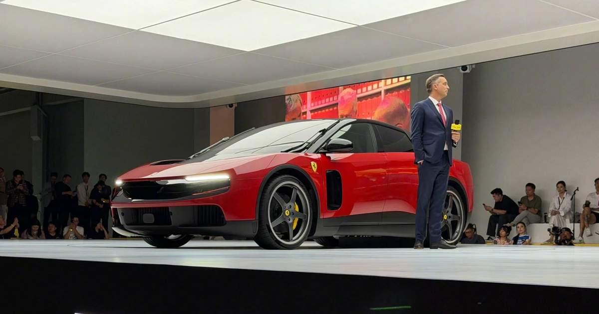 Xe điện Ferrari ‘cháy hàng’ ngay khi ra mắt Trung Quốc
