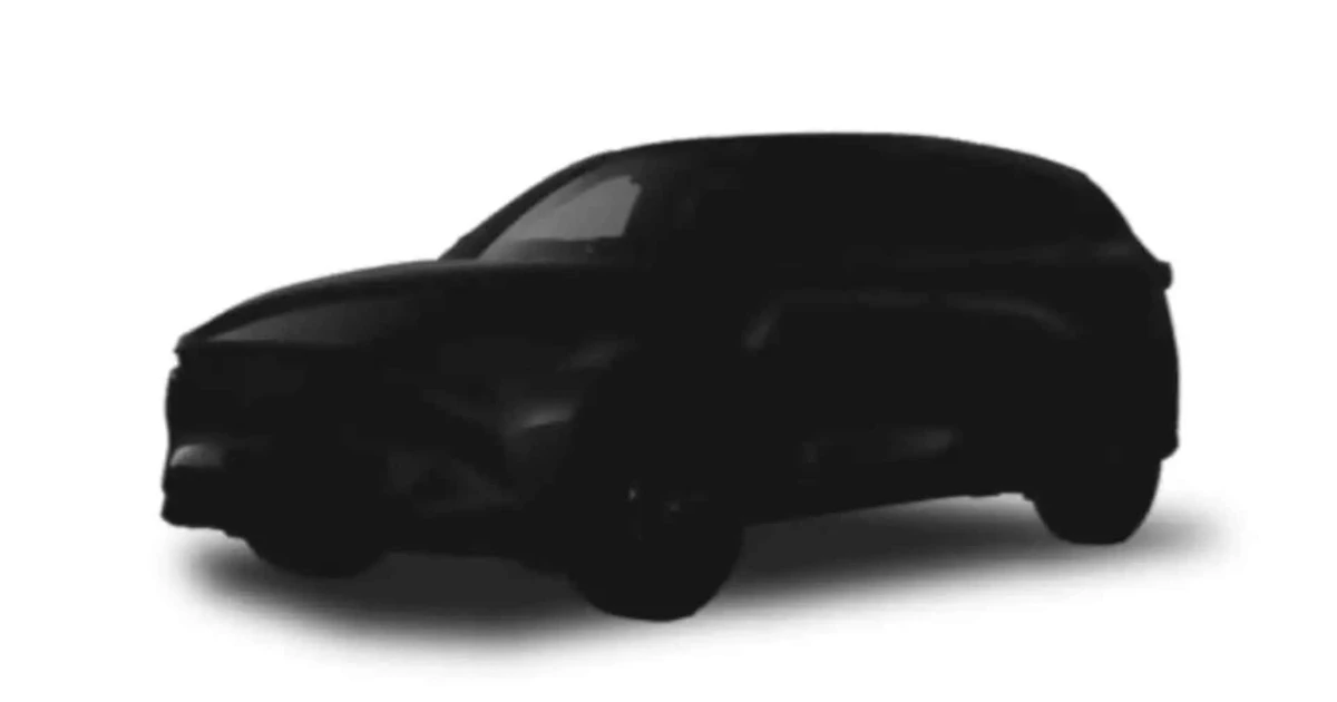 Hình ảnh đầu tiên về SUV mới của Mazda