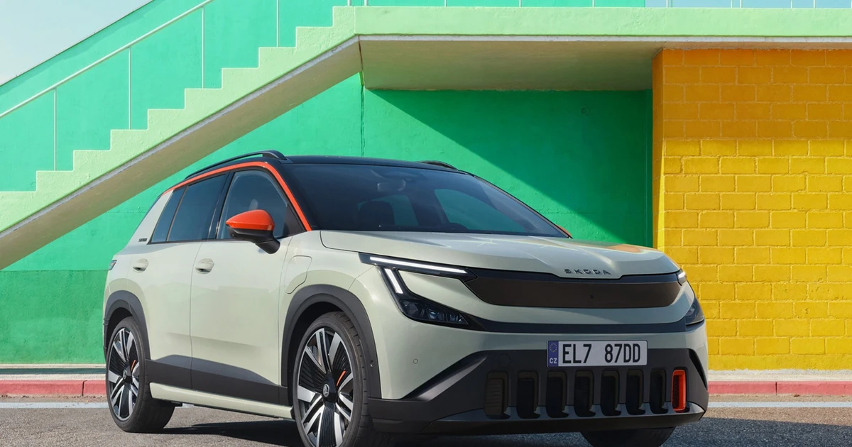 Cận cảnh xe điện giá rẻ mới của Skoda