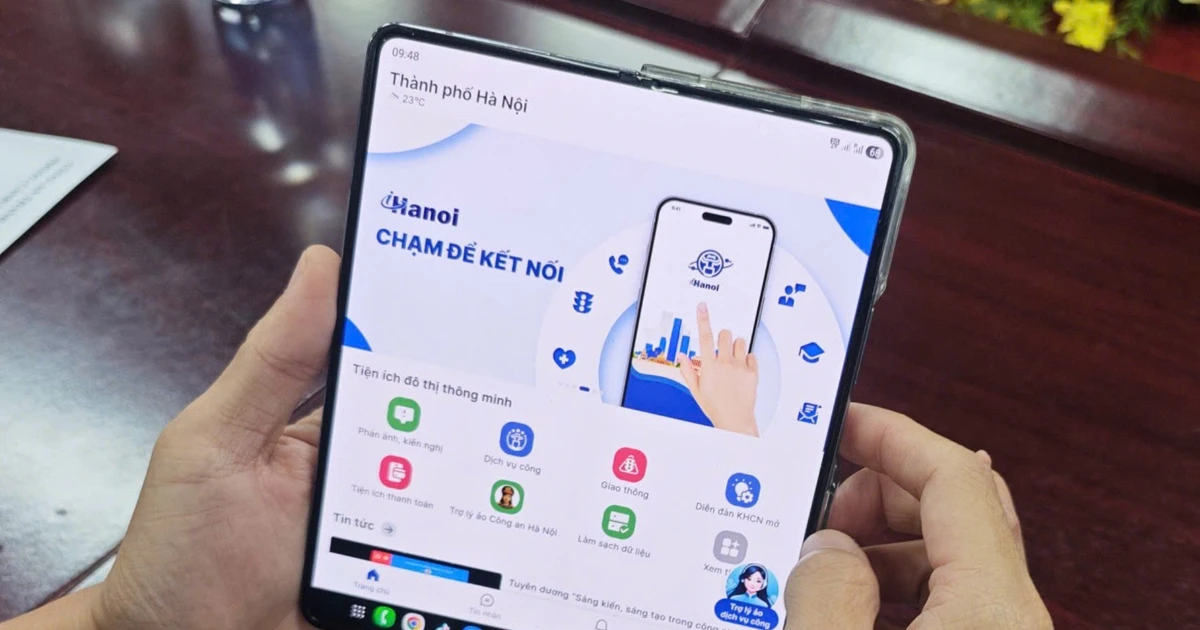 Gần 3.000 hồ sơ dữ liệu đăng ký xe, giấy phép lái xe được người dân cung cấp qua iHanoi