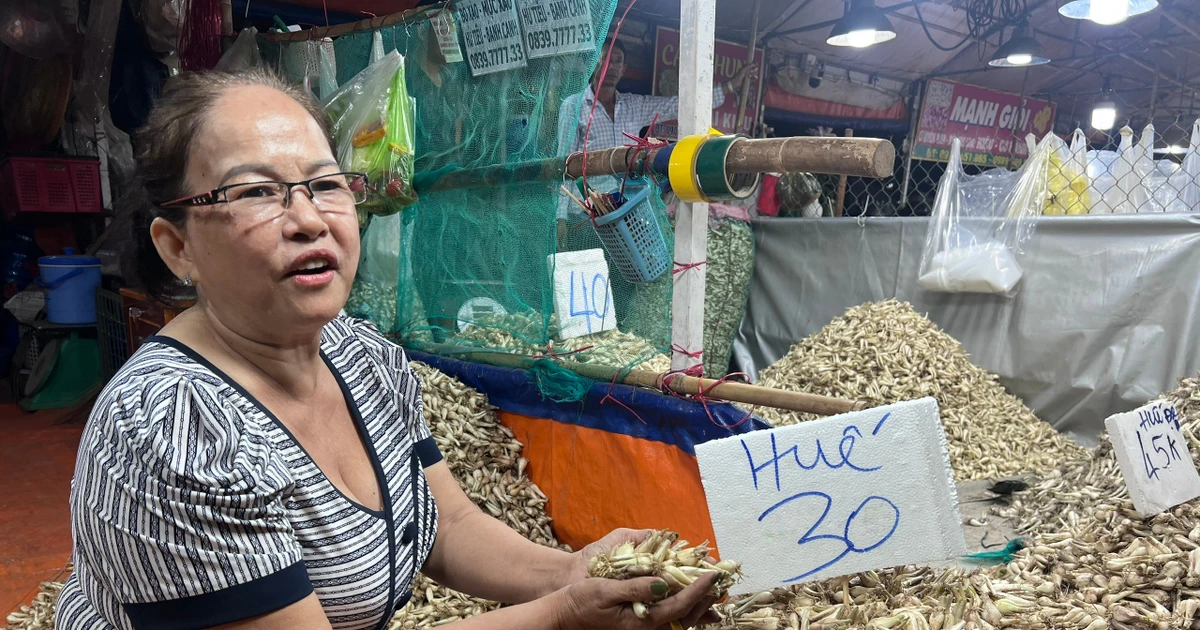 Kiệu Tết được mùa, rớt giá sâu