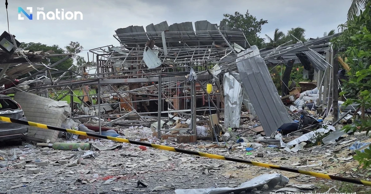 Thái Lan: Nổ xưởng pháo hoa, nhiều người thương vong