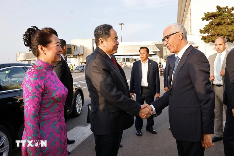 Chủ tịch Quốc hội Trần Thanh Mẫn bắt đầu thăm chính thức Morocco