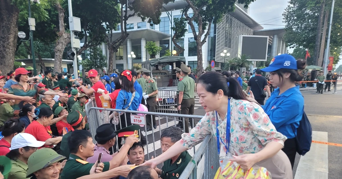 Bố trí 8.000 chỗ ngồi ưu tiên cho các cựu chiến binh xem diễu binh