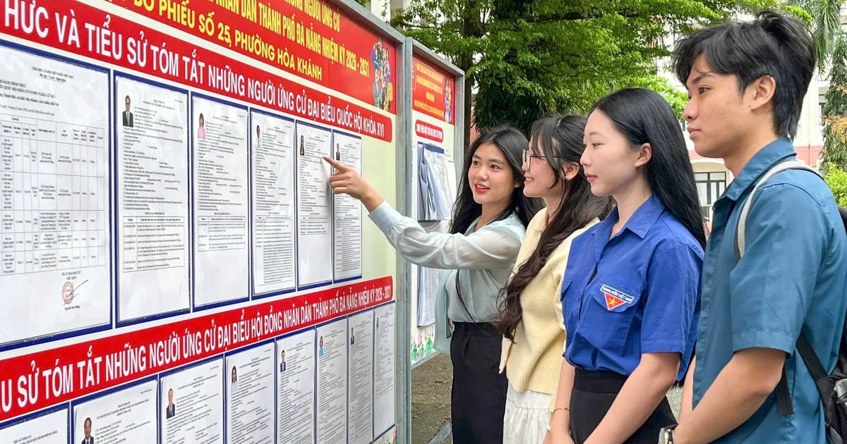 Cử tri Gen Z Đà Nẵng háo hức với lá phiếu đầu đời