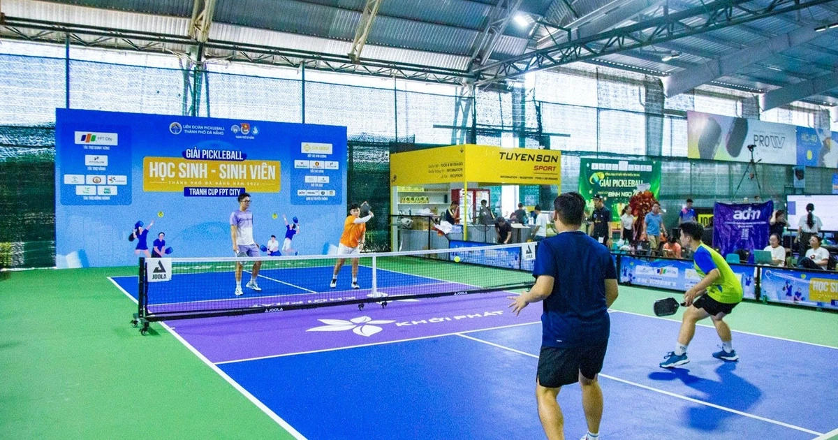 Đà Nẵng lần đầu tổ chức Giải Pickleball học sinh - sinh viên