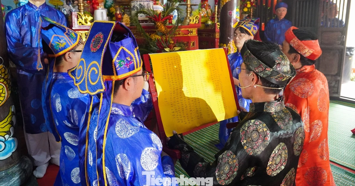 Lễ hội ở đình làng 500 năm tuổi giữa trung tâm Đà Nẵng