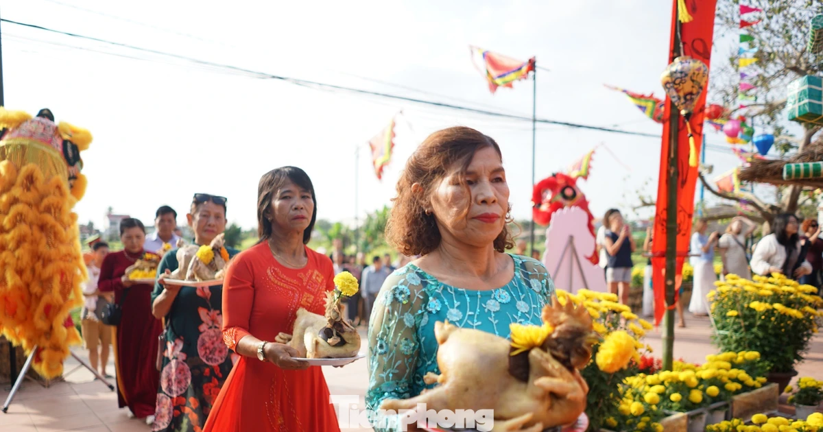 Lễ hội ở làng rau trăm tuổi của Hội An