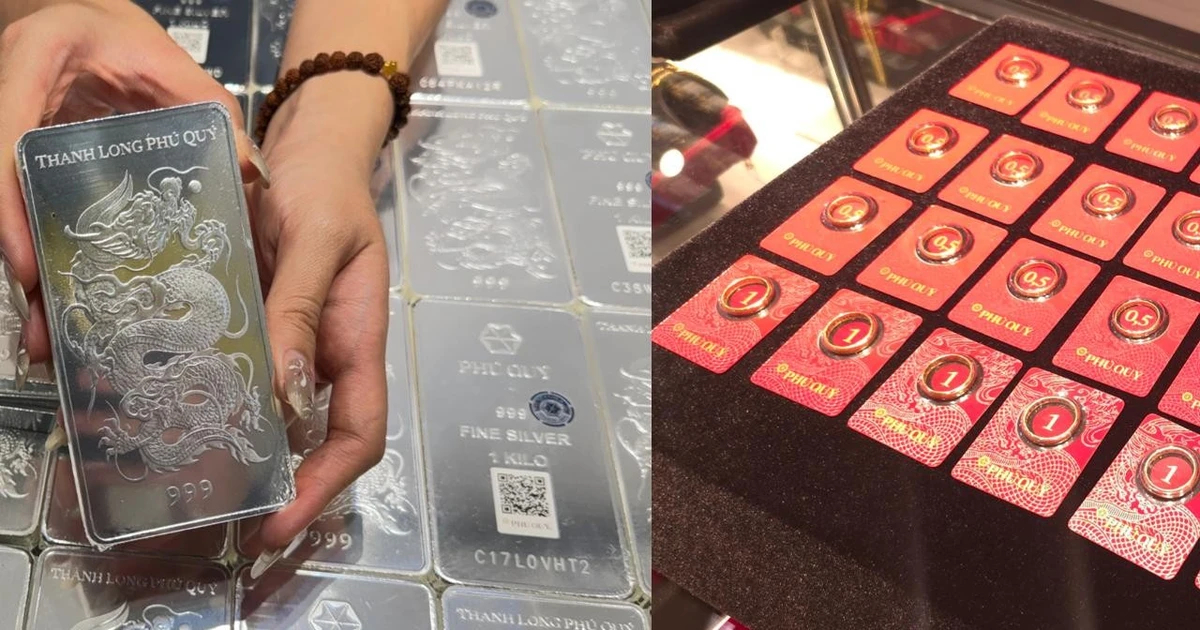 Giá vàng bạc bật tăng mạnh