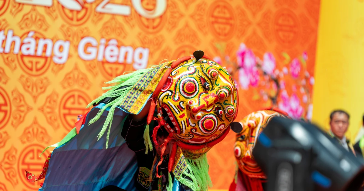 Về xứ Lạng xem múa sư tử mèo của người dân Tày, Nùng