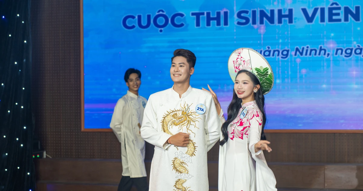Sinh viên Đại học Hạ Long khoe tài sinh viên thanh lịch