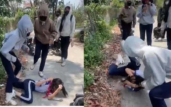 Công an vào cuộc vụ đánh 'hội đồng' bạn học, phát tán clip gây phẫn nộ ở Đồng Nai