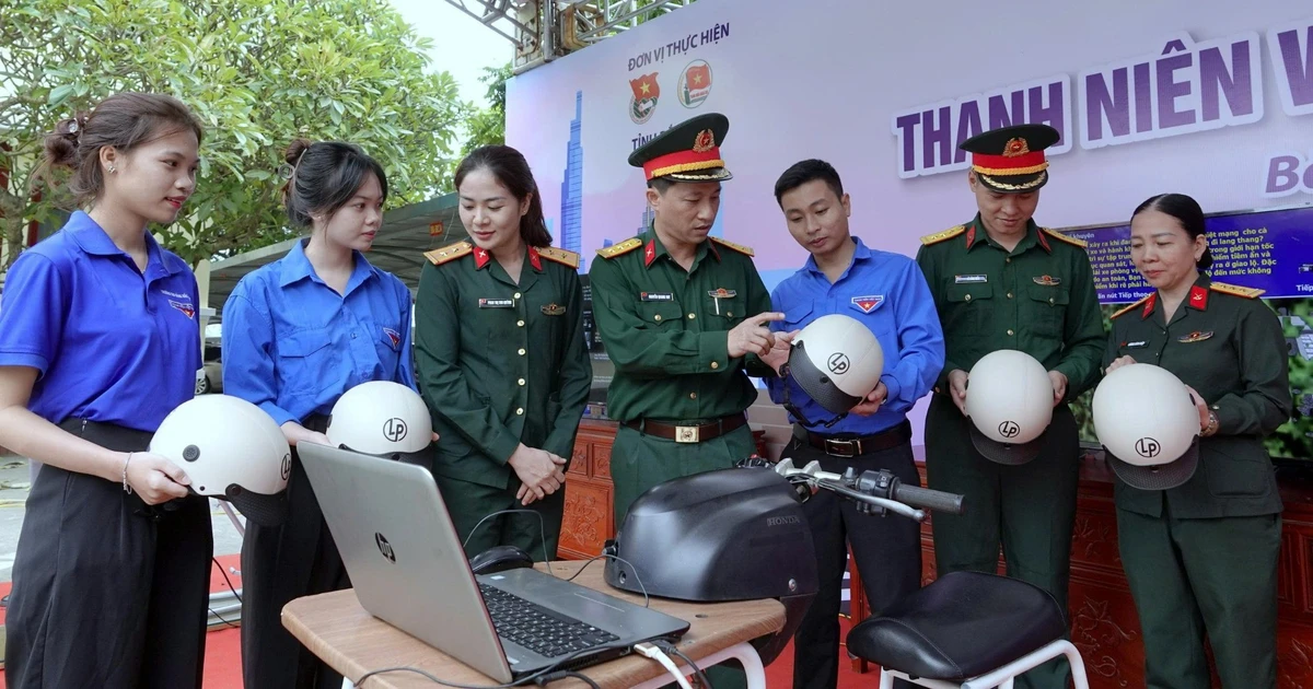 Thanh niên Quân đội là ‘đại sứ' văn hóa giao thông